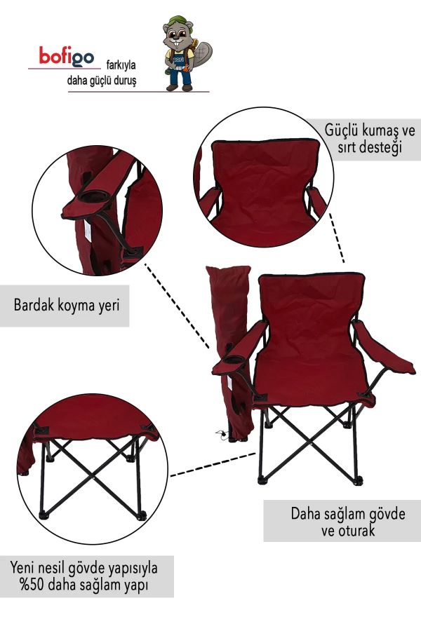 KAMP SANDALYESİ PİKNİK SANDALYESİ 